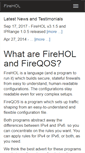 Mobile Screenshot of firehol.org